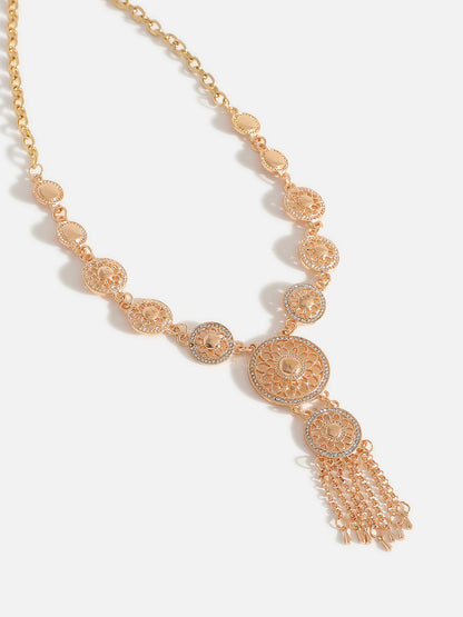 GOLD PLATED DESIGNER JEWELLERY SET