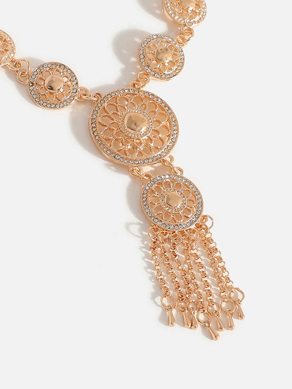 GOLD PLATED DESIGNER JEWELLERY SET