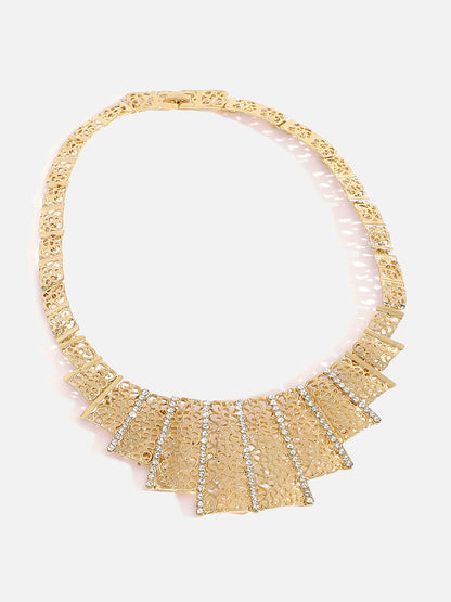 GOLD PLATED DESIGNER JEWELLERY SET