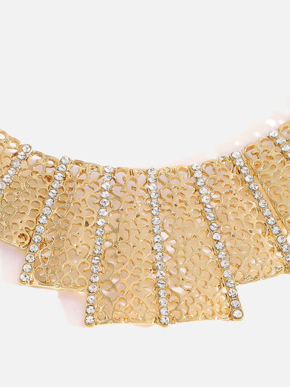 GOLD PLATED DESIGNER JEWELLERY SET