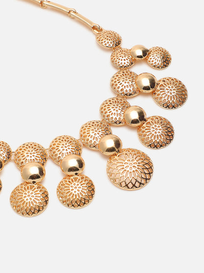 GOLD PLATED DESIGNER JEWELLERY SET