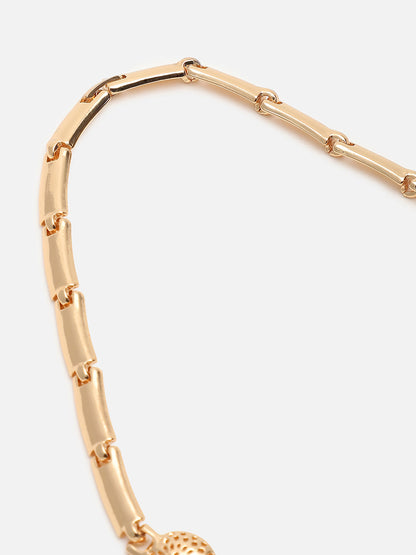 GOLD PLATED DESIGNER JEWELLERY SET