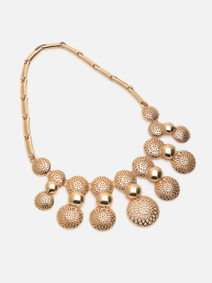 GOLD PLATED DESIGNER JEWELLERY SET