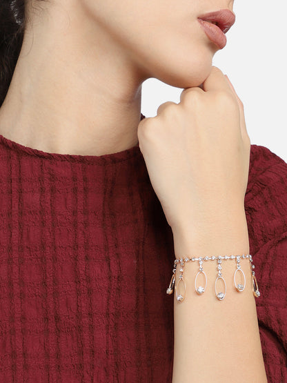 GOLD PLATED PARTY DESIGNER BRACELET FOR WOMEN