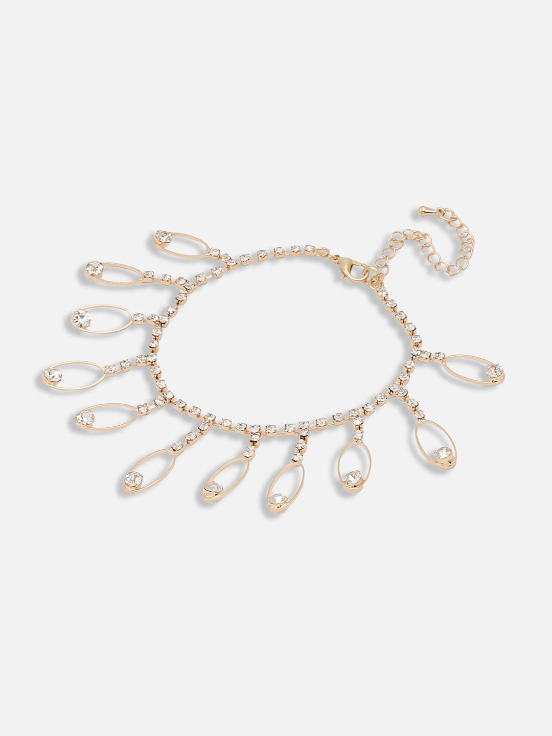 GOLD PLATED PARTY DESIGNER BRACELET FOR WOMEN