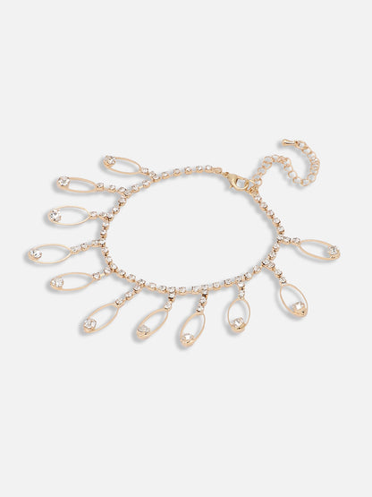 GOLD PLATED PARTY DESIGNER BRACELET FOR WOMEN