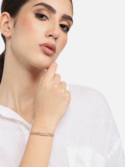 GOLD PLATED PARTY DESIGNER BRACELET FOR WOMEN
