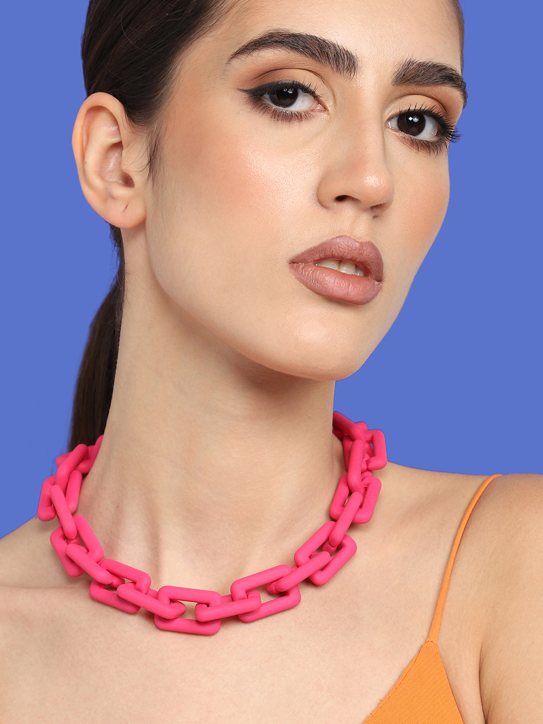 GOLD PLATED PARTY DESIGNER NECKLACE FOR WOMEN
