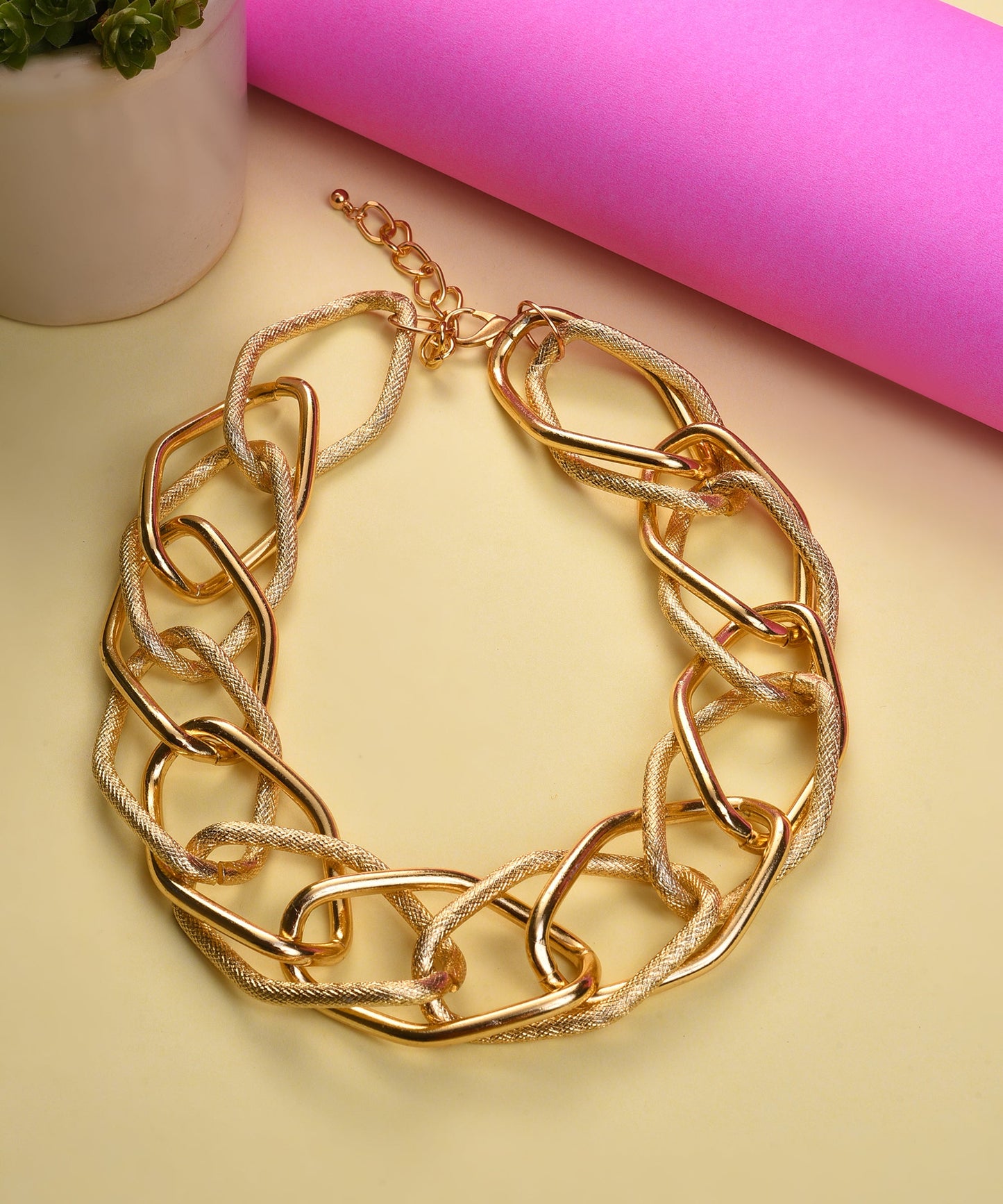 Lock Chain Necklace