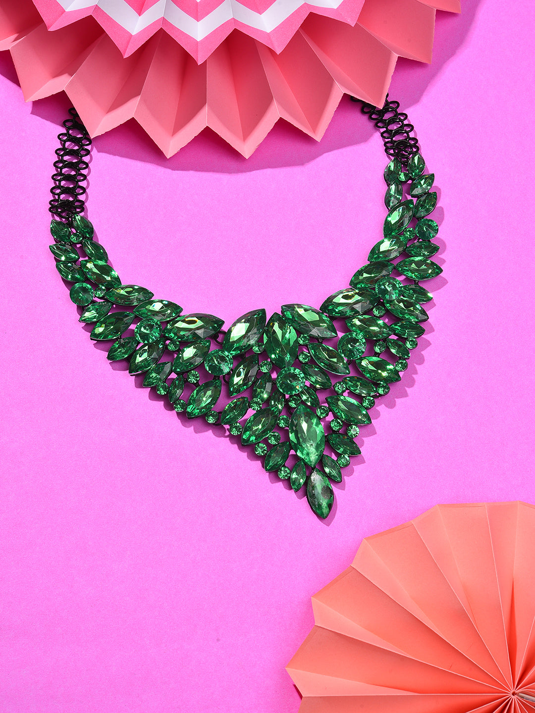 Trendy Designer Stone Necklace