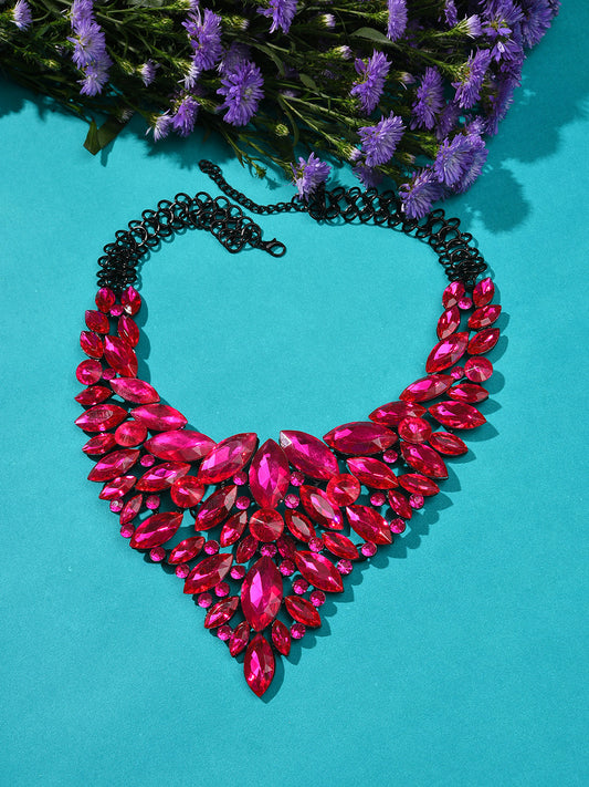 Trendy Designer Stone Necklace