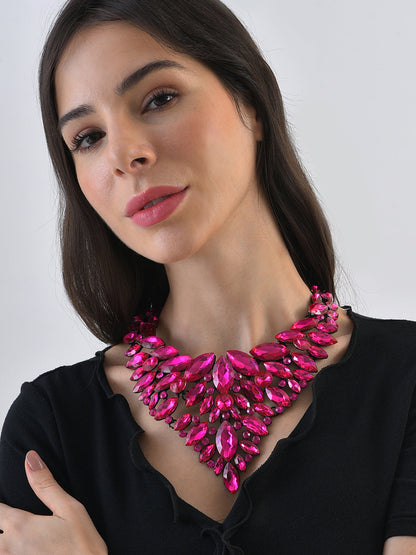 Trendy Designer Stone Necklace