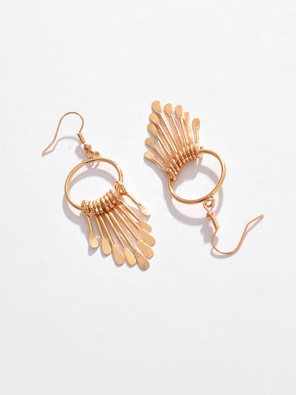 Gold Plated Designer Necklace and Earring Set