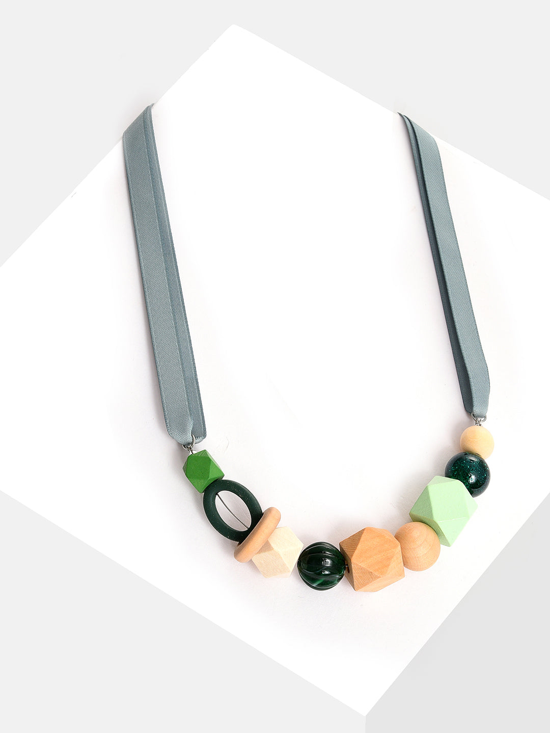 Puzzle Block Necklace
