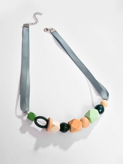 Puzzle Block Necklace