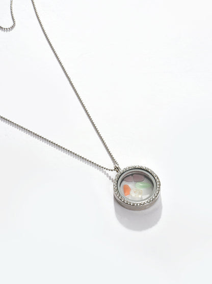 Silver Plated Designer Pendant Chain