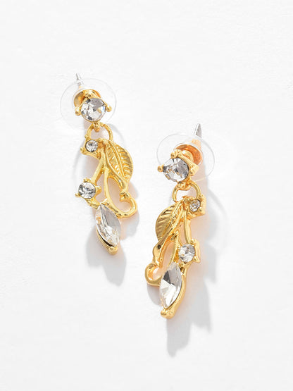 Gold Plated Designer Stone Necklace and Earring Set Jewellery Set
