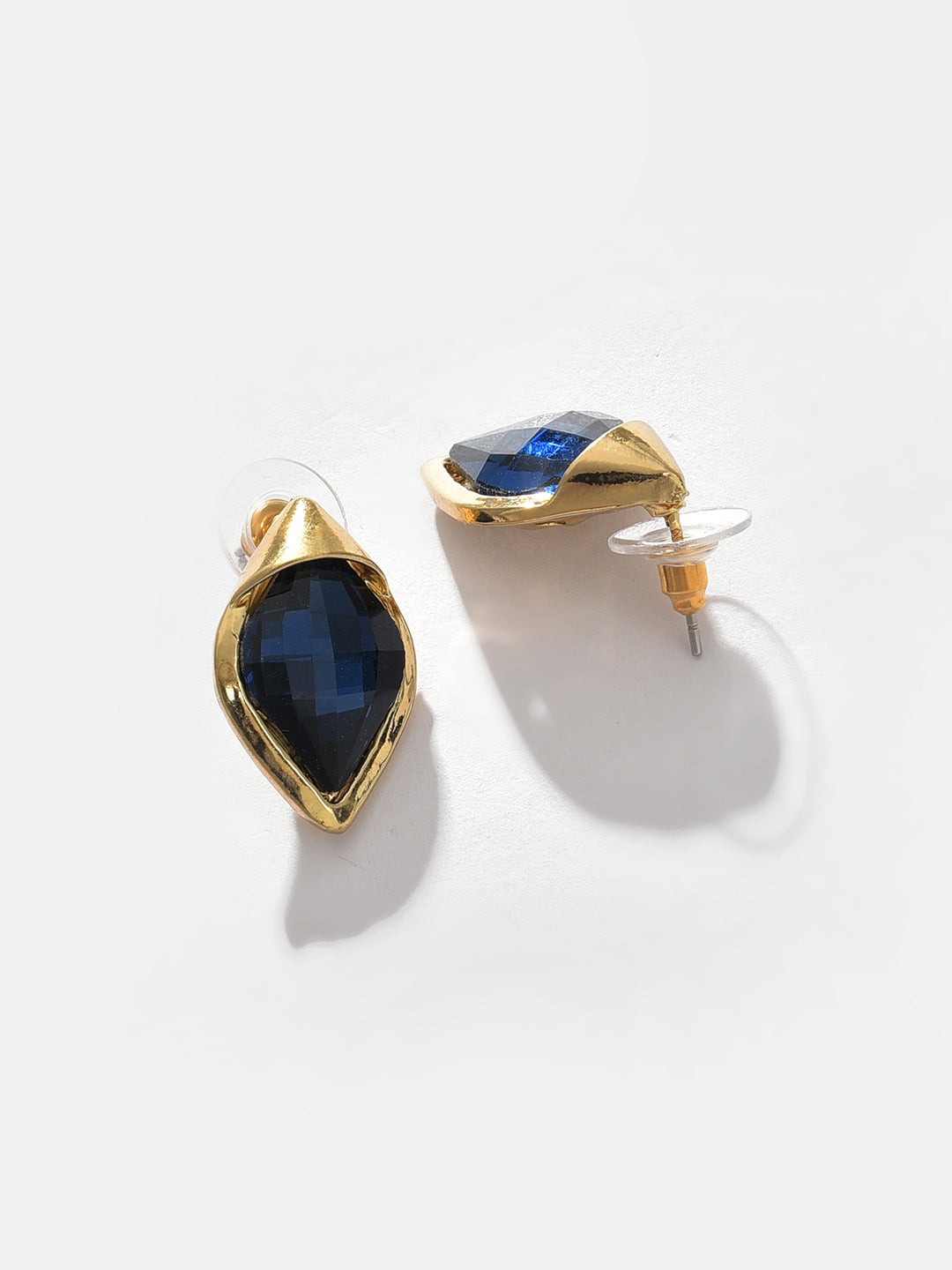 Gold Plated Designer Stone Necklace and Earring Set Jewellery Set