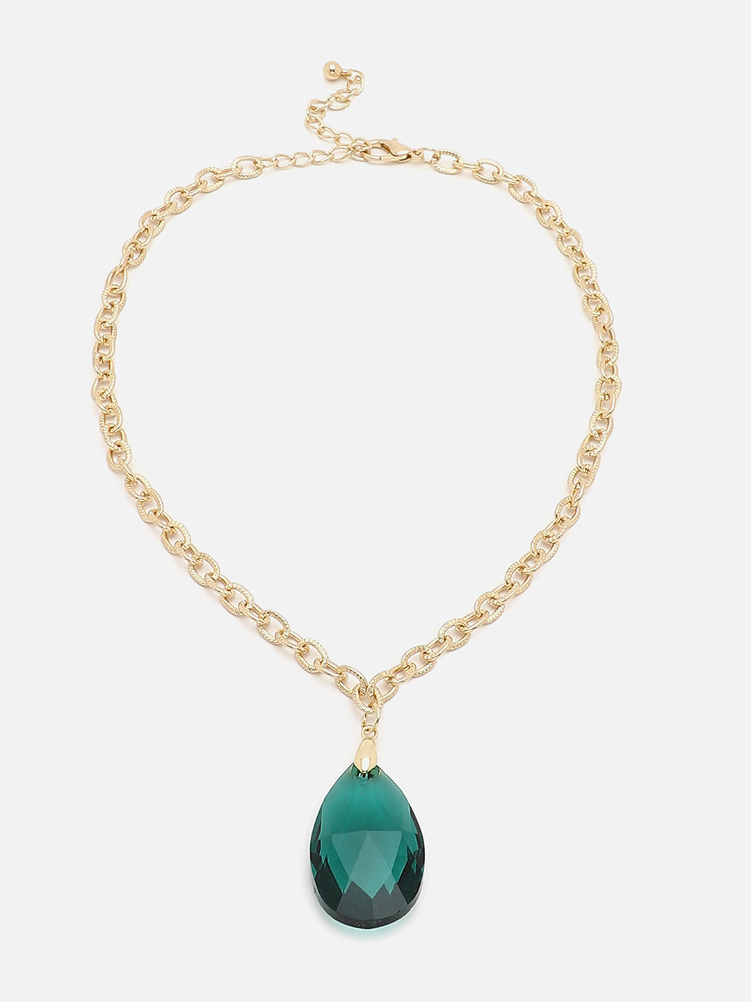 Green Cascade Necklace