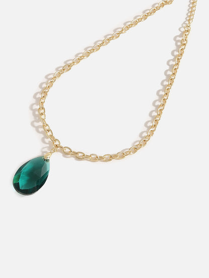 Green Cascade Necklace