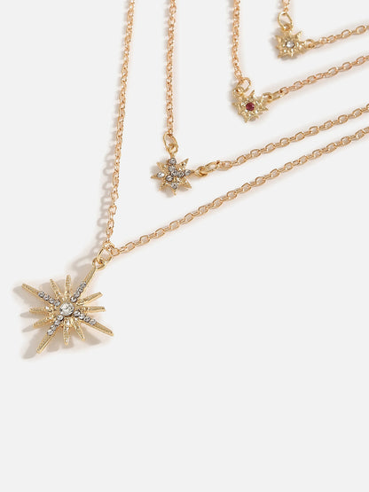 Gold Plated Designer Stone Necklace
