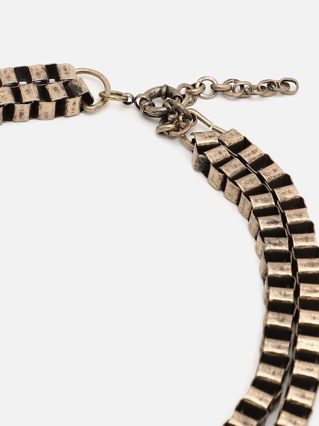 Gold Plated Designer Stone Necklace