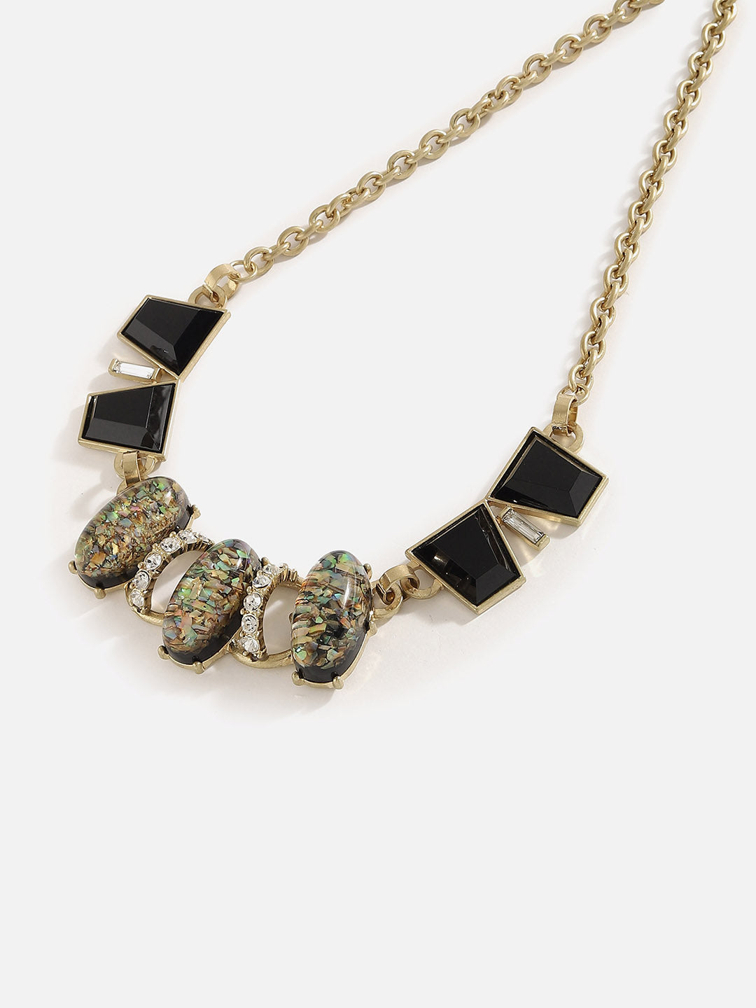 Gold Plated Designer Stone Necklace