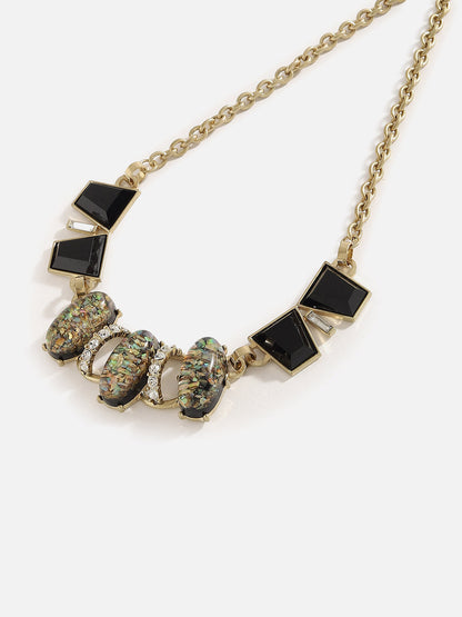 Gold Plated Designer Stone Necklace