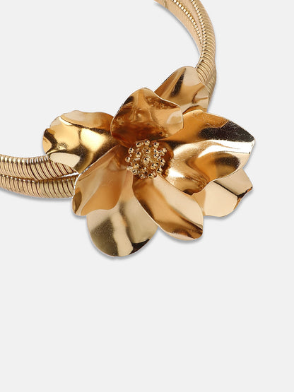 Women's The Poppy Choker Necklace - California Gold