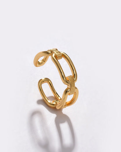 Gold Plated Designer Ring