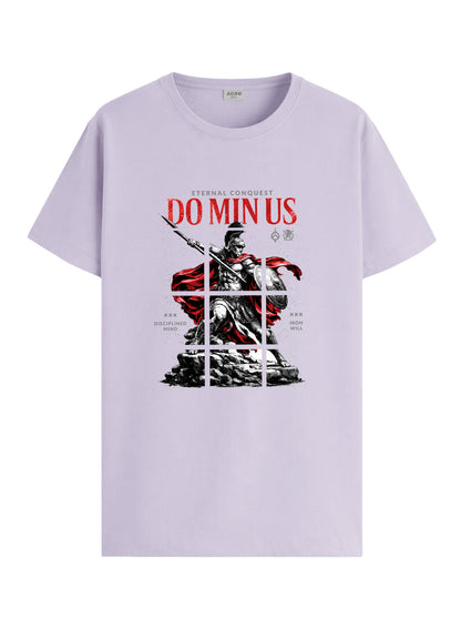 ADRO Mens Dominus Warrior Legacy Printed T-Shirt for Men | Cotton Printed Tshirt | Regular Fit Casual T-Shirts | Summer Tshirts