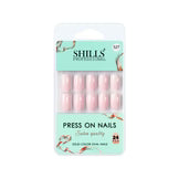 SHILLS PROFESSIONAL PRESS ON NAILS SALON QUALITYB solid v color oval nails