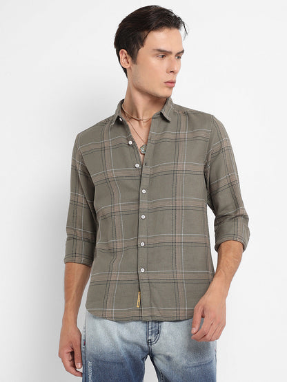 Maxi Tartan Plaid Shirt