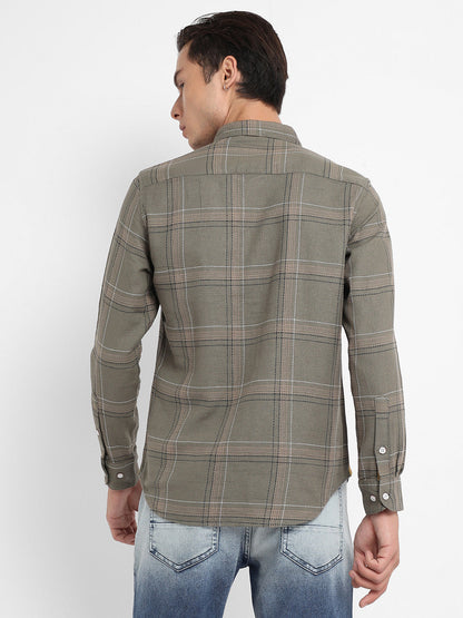 Maxi Tartan Plaid Shirt