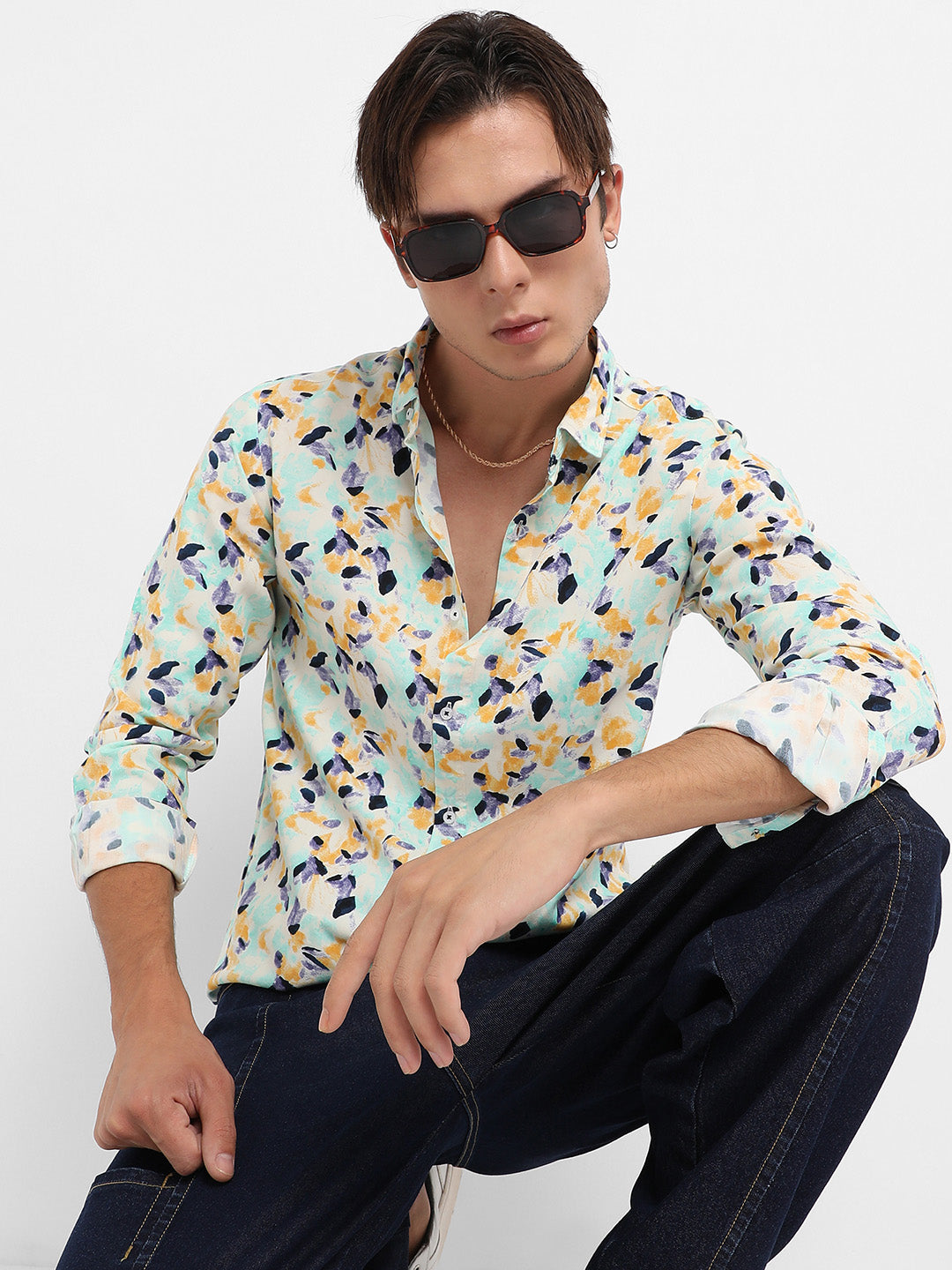 Leaf Strokes Shirt
