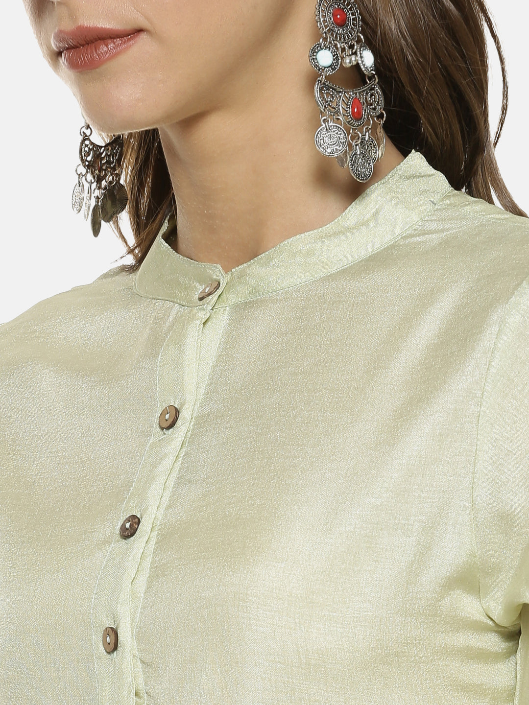 Pinacolada Instafab Women Stylish Solid Casual Kurta Ethnic Wear