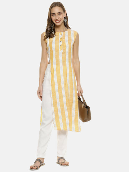 Vertical Striped Kurta