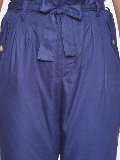 Stylish Solid Trousers