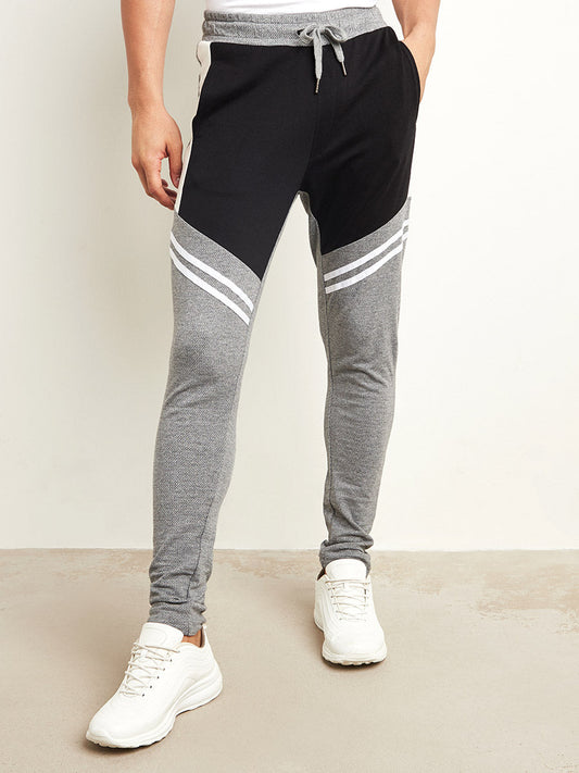 Black & Grey Trackpant