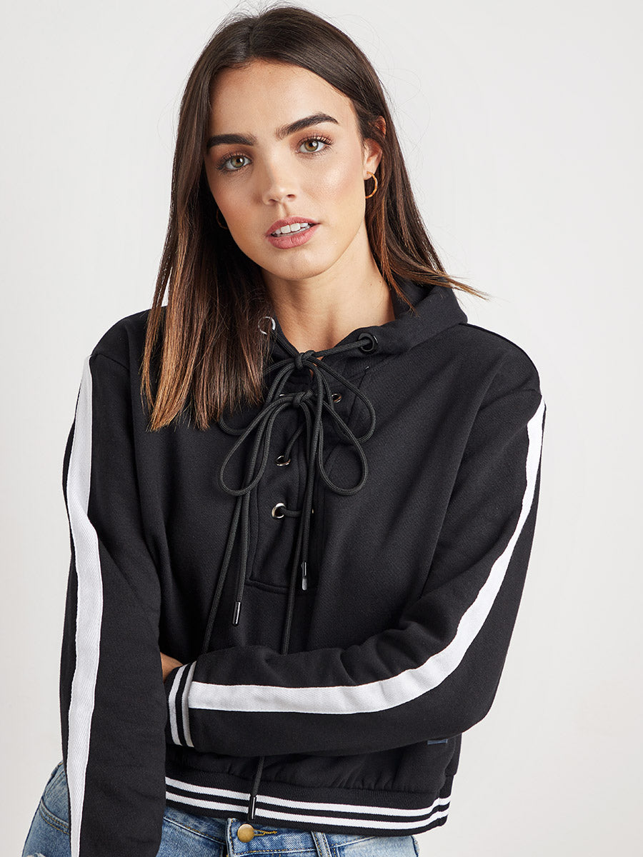 Stylish Black Sweatshirt