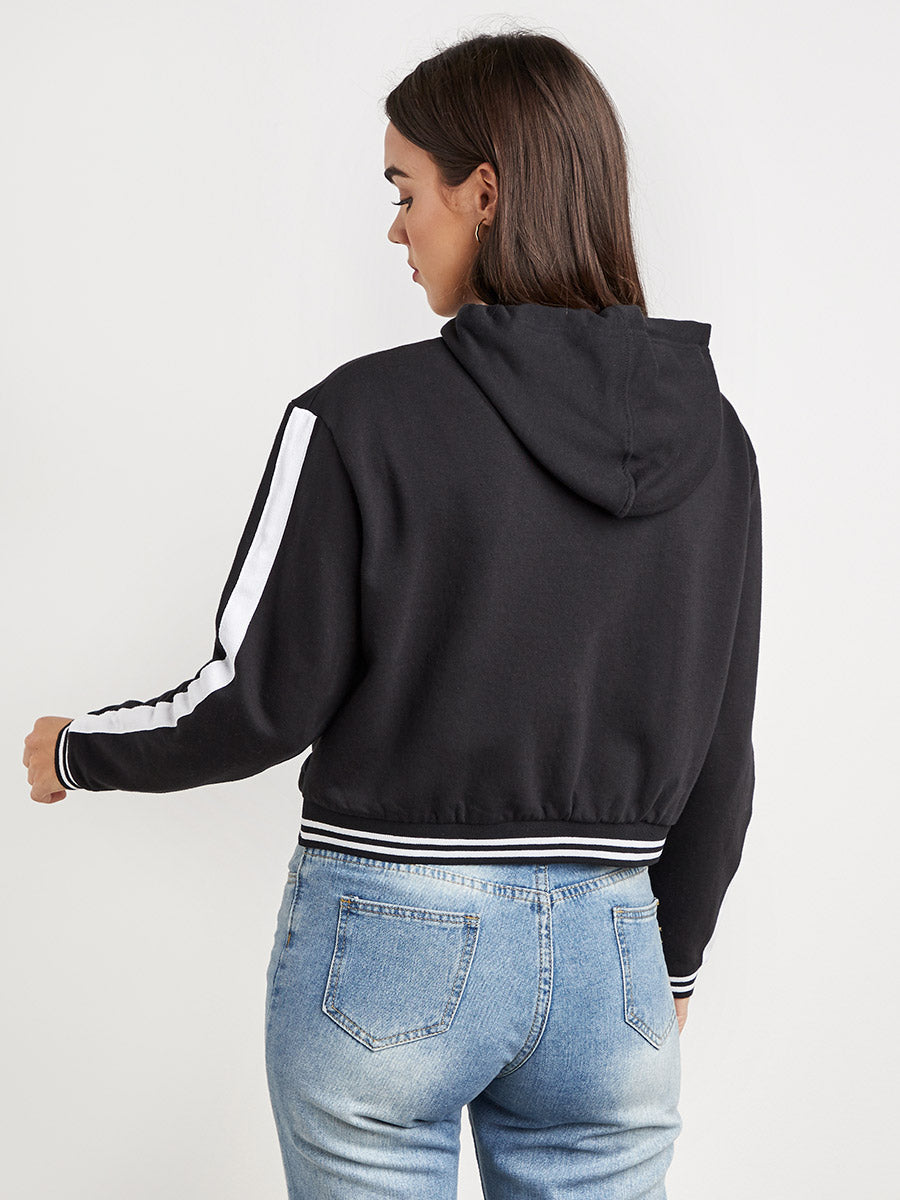 Stylish Black Sweatshirt