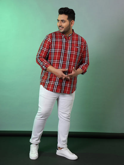 Checks Full Sleeve Casual Shirt