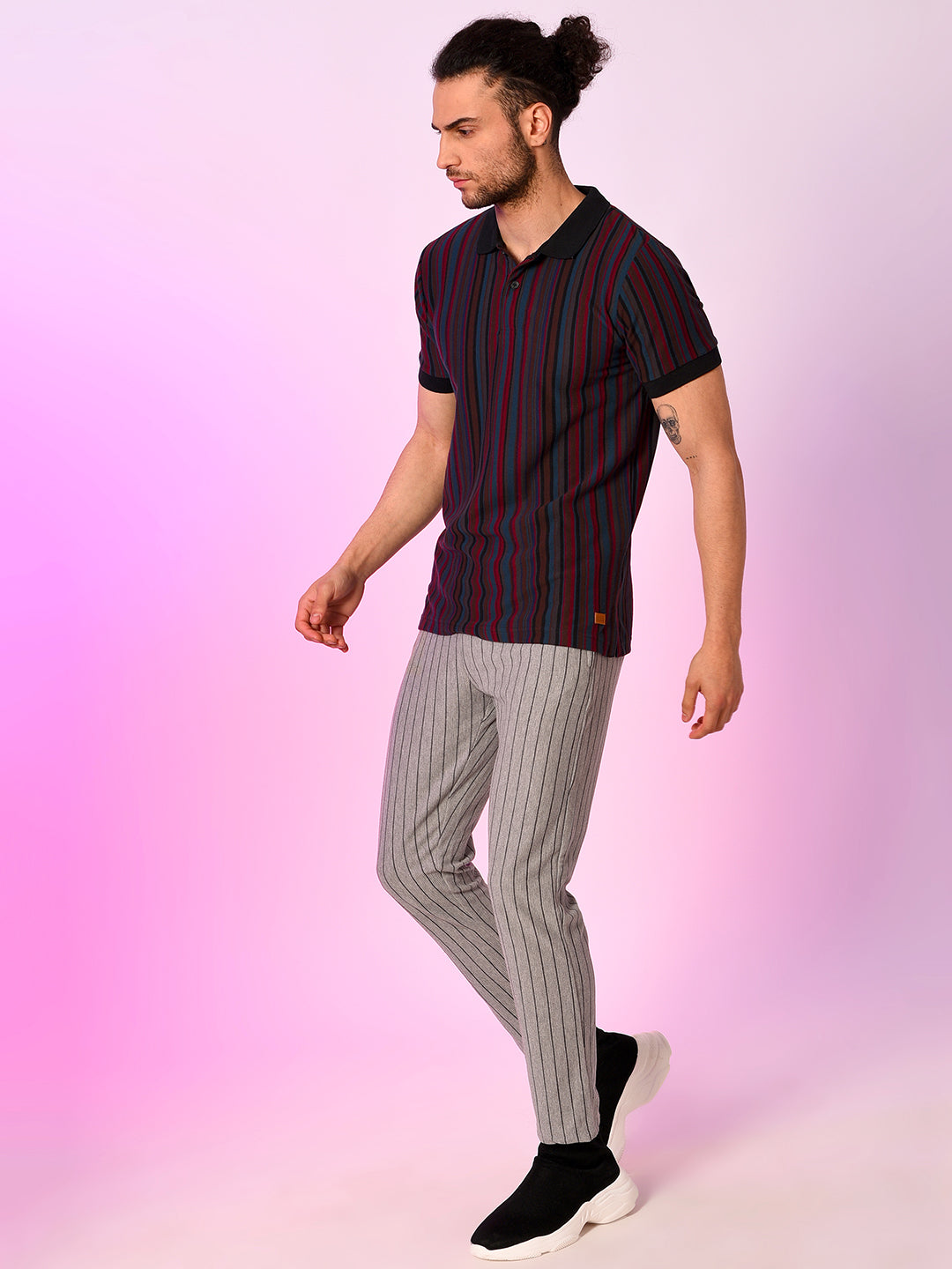 Pinstriped Trackpants