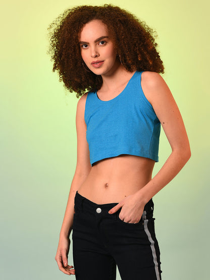 Solid Crop Top