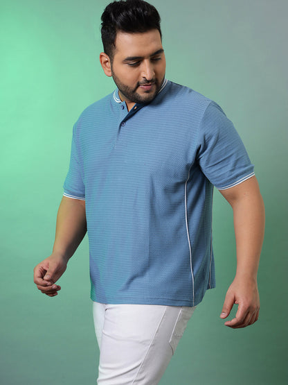 Solid Half Sleeve Casual T-Shirt