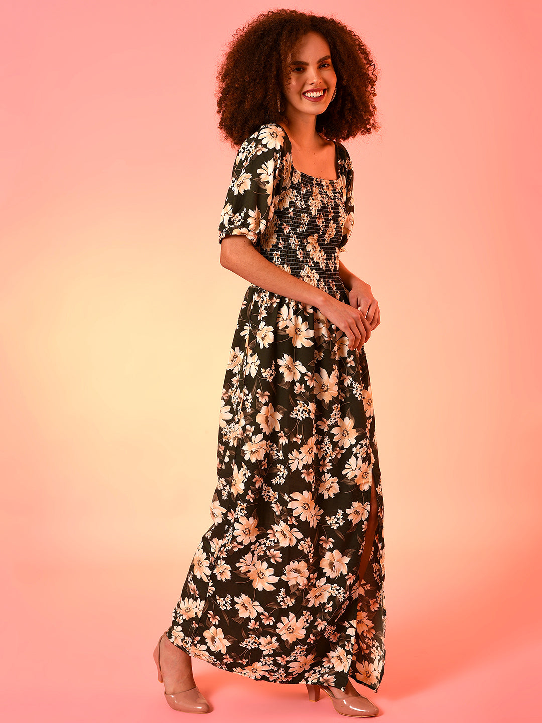 Floral Desgin Dress