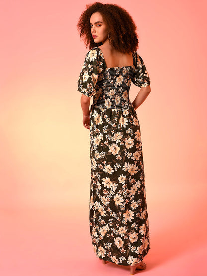 Floral Desgin Dress
