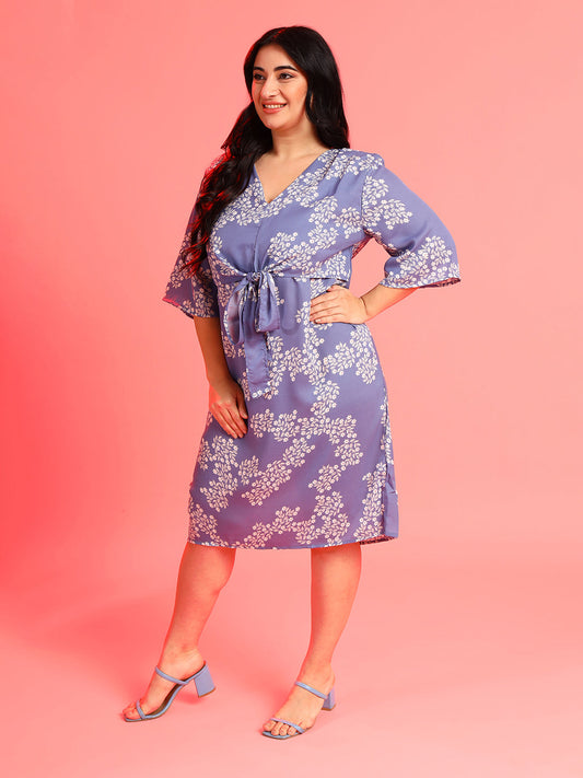 Floral Design Dress