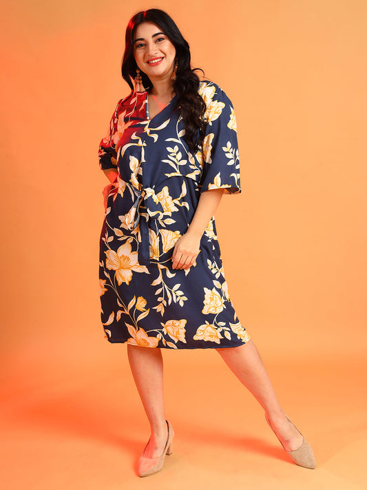 Floral Design Dress