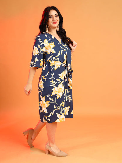 Floral Design Dress